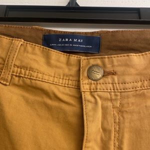 Zara man size 34 USA. Cotton narrow fit